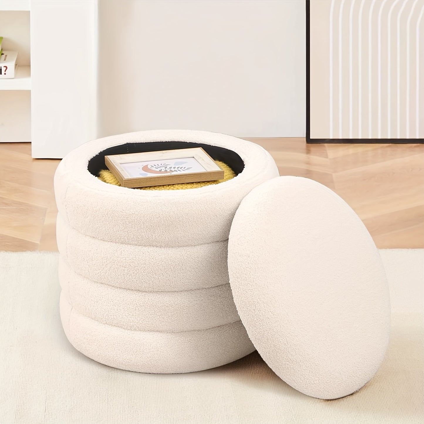 Sittpall med Förvaring – Teddytyg