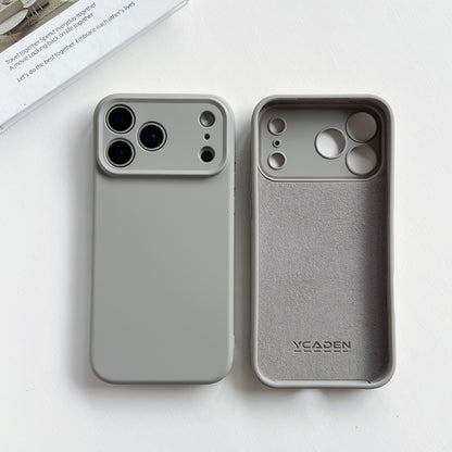 Mobilskal Kompatibelt med iPhone 17, 16, 15, 14 Pro Max Plus, med Mjuk Touch och Fullständigt Stötskydd i Sammet