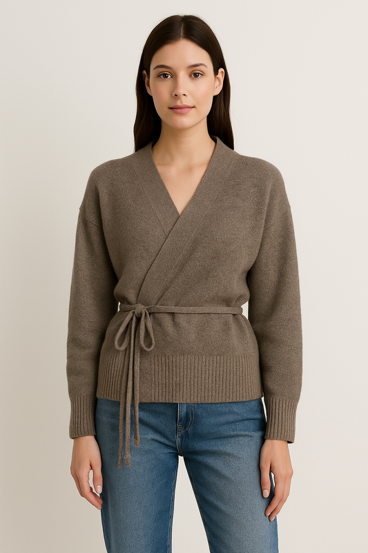 Damernas eleganta cardigan