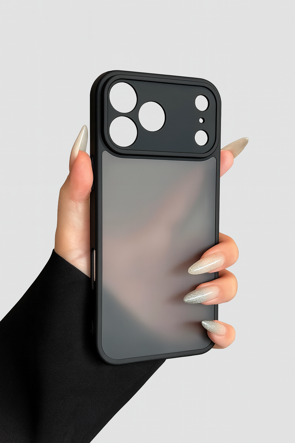 Matt Genomskinligt iPhone Fodral