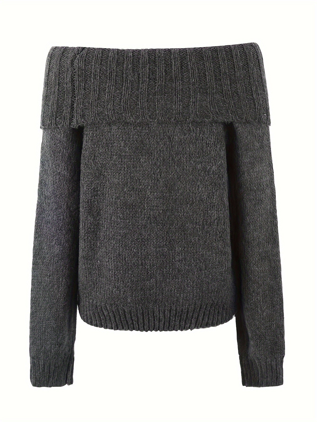Damernas Chic Axelbandslös Tröja