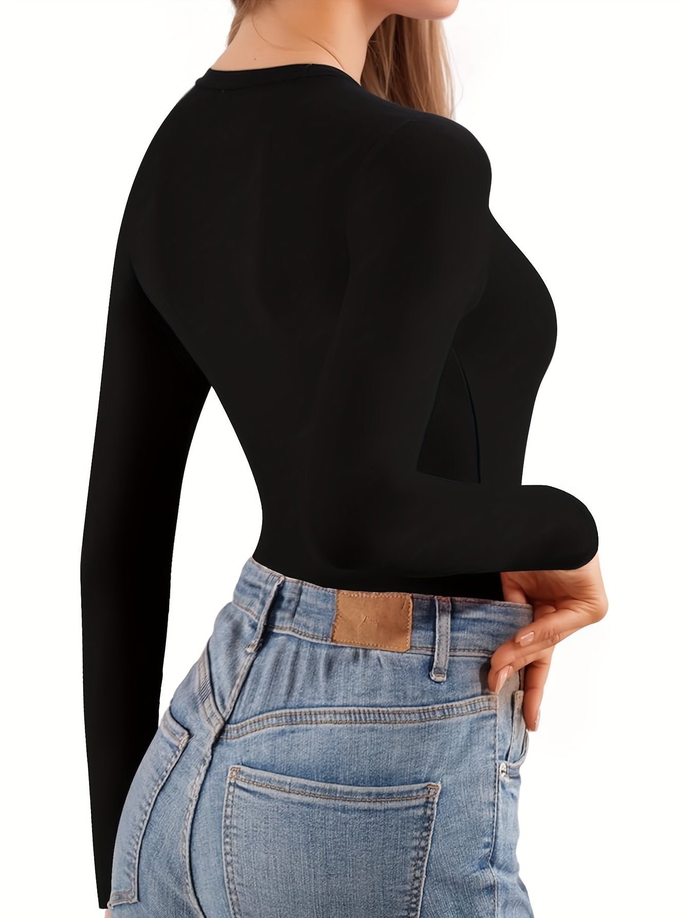 2 st Kvinnors långärmade body