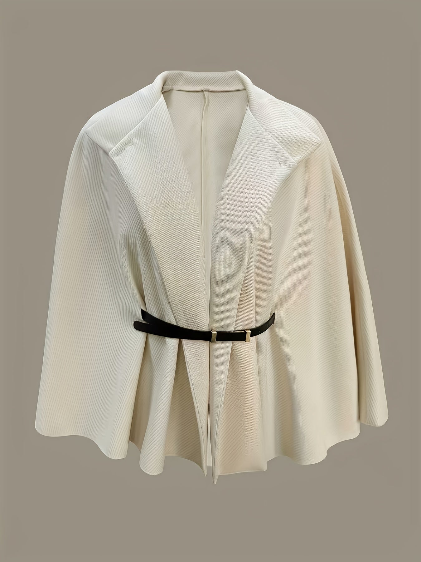 Kvinnors Eleganta Blazer med Fladdermusärmar