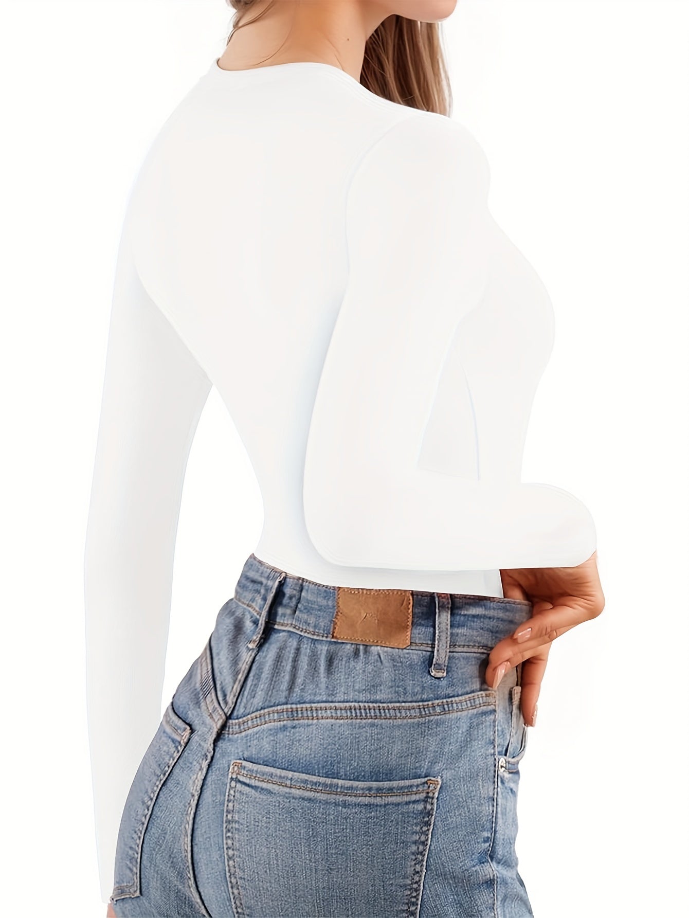 2 st Kvinnors långärmade body