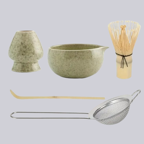 5-delars Matcha Vispset